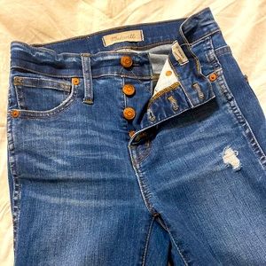 Madewell 23” 10” High-Rise Skinny